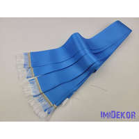 Színes sírcsokor szalag 5cm x 150cm 10db/csomag - Kék