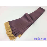 Színes sírcsokor szalag 7cm x 200cm 10db/csomag - Mély Bordó