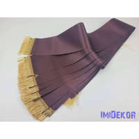 Színes sírcsokor szalag 9cm x 200cm 10db/csomag - Mély Bordó