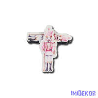 Diótorő forma 5db/csomag 11x4,3cm - Rózsaszín