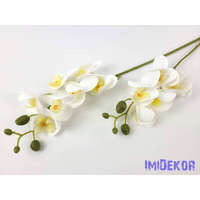  Gumis orchidea 2 ágú 58 cm - Fehér