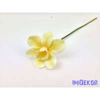 Nárcisz szálas gumi-selyem 41 cm - Krém