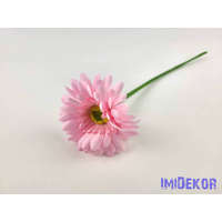  Gerbera szálas selyemvirág 42 cm - Rózsaszín