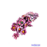  Margaréta selyemvirág fej 6 cm - Mályva Átmenetes
