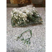  Bogyós rezgő ág művirág selyemvirág díszítő fürt csomag / 48 db / 7 cm