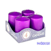 Adventi gyertya 4db/csomag - Lila
