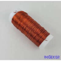 Rollnis drót 0,3mm 50g - Réz