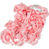  Polifoam rózsa fej virágfej habvirág 8 cm rózsaszín habrózsa