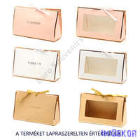 Virágtáska nyitott ablakos - Fehér