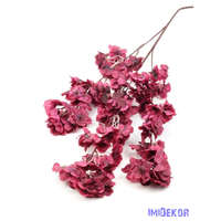 Virágos ág 105 cm - Bordó