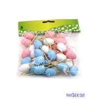 Pálcás színes tojás 35db/csomag kb 2,5cm - C