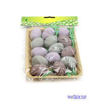 Pálcás színes tojás 14db/csomag kb 4cm - C