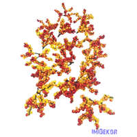 Fürt bogyó fényes 16db/csomag - Narancs Mix