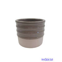 Csíkozott henger kaspó 7,5cm