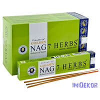 GOLDEN füstölő indiai maszala 15 g - Nag 7 Herbs