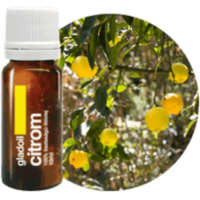  Citrom illóolaj Gladoil / Fleurita 100% tisztaságú hígítatlan illó olaj 10 ml