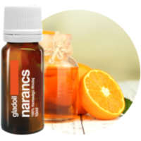 Narancs illóolaj Gladoil / Fleurita 100% tisztaságú hígítatlan illó olaj 10 ml