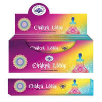 Green Tree Chakra Lotus / Csakra Lótusz füstölő indiai maszala 15 g