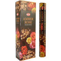  HEM Amber Rose / Borostyán rózsa füstölő hexa indiai 20 db
