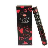 HEM Black Love / Fekete Szerelem füstölő hexa indiai 20 db