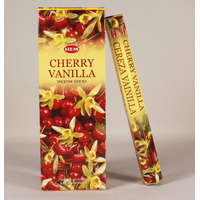 HEM Cherry Vanilla / Cseresznye Vanília füstölő hexa indiai 20 db