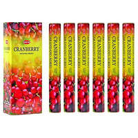  HEM Cranberry / Tőzegáfonya füstölő hexa indiai 20 db