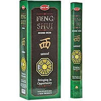 HEM Feng Shui Wood / Feng Shui Fa füstölő hexa indiai 20 db