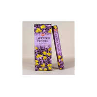  HEM Lavender Fennel / Levendula Édeskömény füstölő hexa indiai 20 db