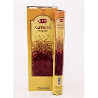 HEM Saffron / Sáfrány füstölő hexa indiai 20 db