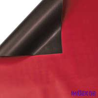 Kétszínű fólia ív 58cm x 58cm - Fekete-Bordó