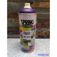 Virágfesték SPRING 400 ml dekorációs fújós festék spray - Regal Purple / Fejedelmi Lila
