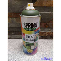 Virágfesték SPRING 400 ml dekorációs fújós festék spray - Moss Green / Moha Zöld
