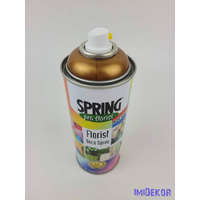 Virágfesték SPRING 400 ml dekorációs fújós festék spray - Antique Gold / Antik Arany