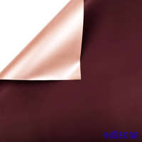 Kétoldalas fólia ív 58x58cm 20db/cs - Padlizsán/Rose gold