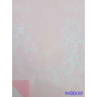  Vízhatlan mintás ív 70x100cm - Kis-Nagy Ötszirmú - Halvány Rózsaszín