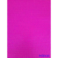 Vízhatlan mintás ív 70x100cm - Pici Pöttyös - Sötét Rózsaszín