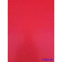 Vízhatlan mintás ív 70x100cm - Pici Pöttyös - Piros
