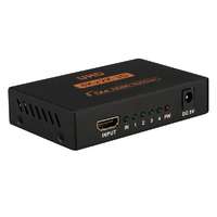 viaLAN HDSP3D14J 4 csatornás Full 3D/4Kx2K HDMI splitter (szétosztó)