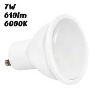 Milio Milio GU10 LED izzó 7W 610lm 6000K hideg fehér 120° - 50W-nak megfelelő