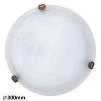 Rábalux Rábalux Alabastro fehér alabástrom üveg mennyezeti lámpa 1xE27 (3203)