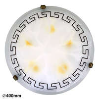 Rábalux Rábalux Etrusco fehér alabástrom üveg mennyezeti lámpa 2xE27 (7649)