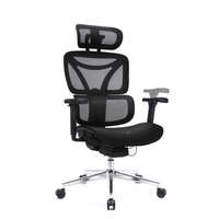 Levano Professzionális irodai szék / forgószék / főnöki szék Levano Control Pro fekete LV0656