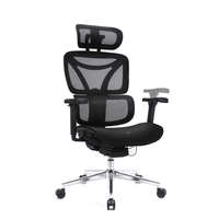 LVN System - Office chairs KIÁRUSÍTÁS! Professzionális irodai szék / forgószék / főnöki szék LVN System Control Pro fekete LV0656