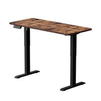 Levano Bevezető ár! Elektromosan állítható magasságú íróasztal ülő-/állómunkához ajándék RGB egérpad 140cm barna Levano