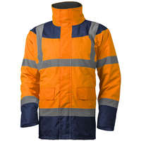 Coverguard Coverguard Keta vízhatlan fluo kabát narancs színben