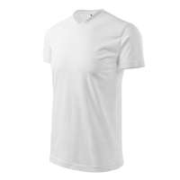 Malfini Malfini 111 Heavy V-nyakú unisex póló fehér színben