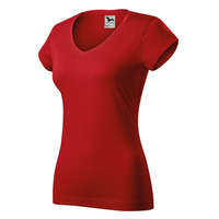 Malfini Malfini 162 Fit V-neck női póló piros színben