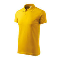 Malfini Malfini 202 Single J. galléros férfi póló sárga színben