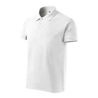 Malfini Malfini 212 Cotton galléros férfi póló fehér színben