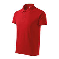 Malfini Malfini 212 Cotton galléros férfi póló piros színben